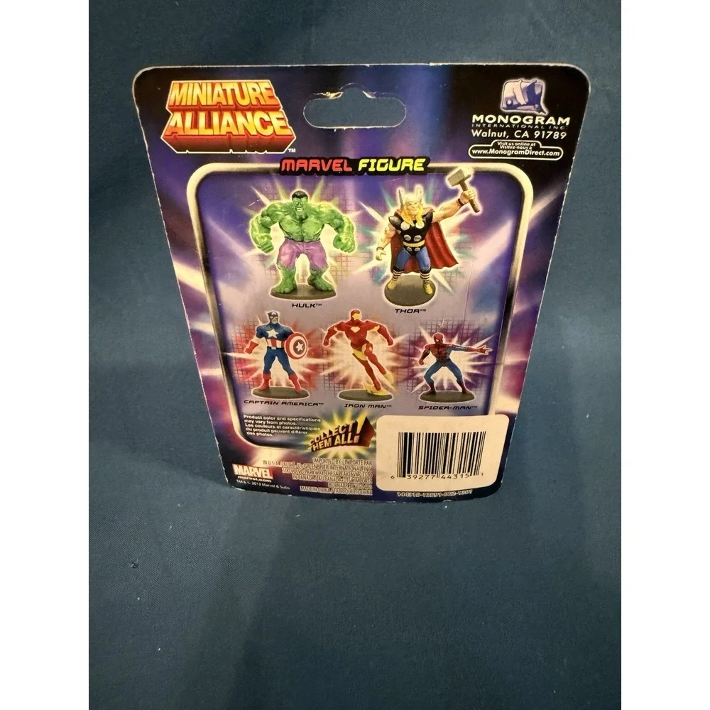Miniature Alliance Thor Figure Mini Cake Topper Marvel Avengers 3